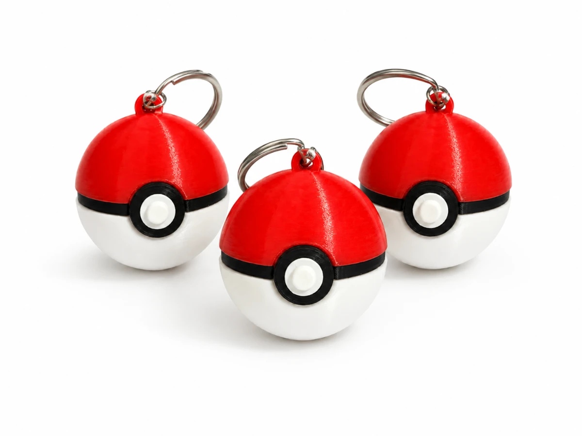 Kit 3 Chaveiros Pokebola — foto 4 de 4